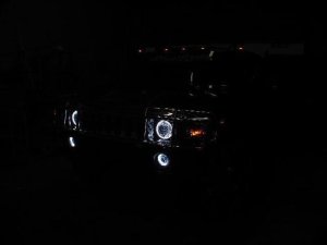 Hummer H2 Fog Light Halo Kit - ORACLE Lighting - Blue - `03-`10